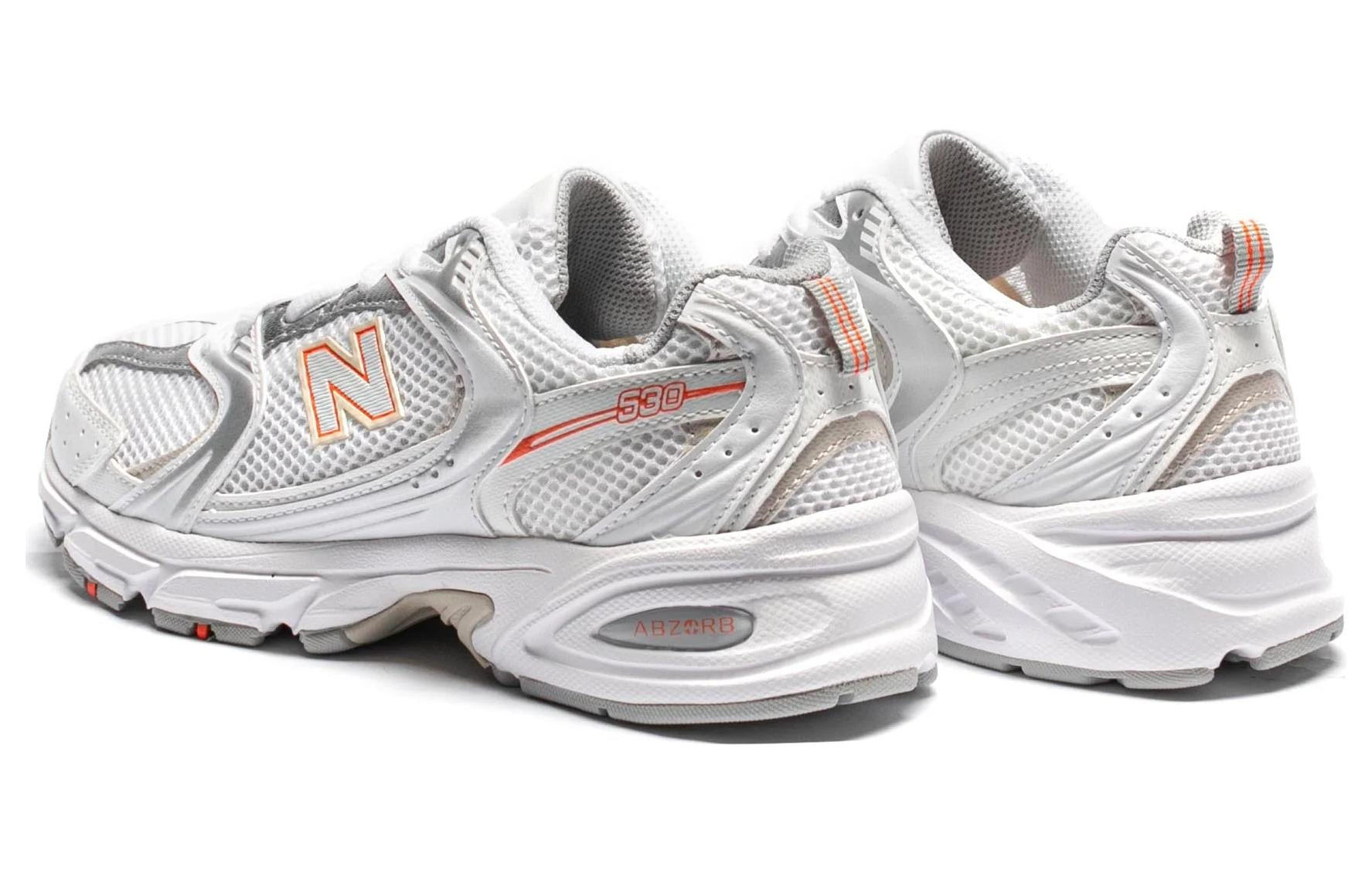 New Balance 530 'Silver Metallic Team Orange'