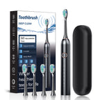 Cross-border special new electric toothbrush adult household 6-speed soft bristle intelligent sonic toothbrush